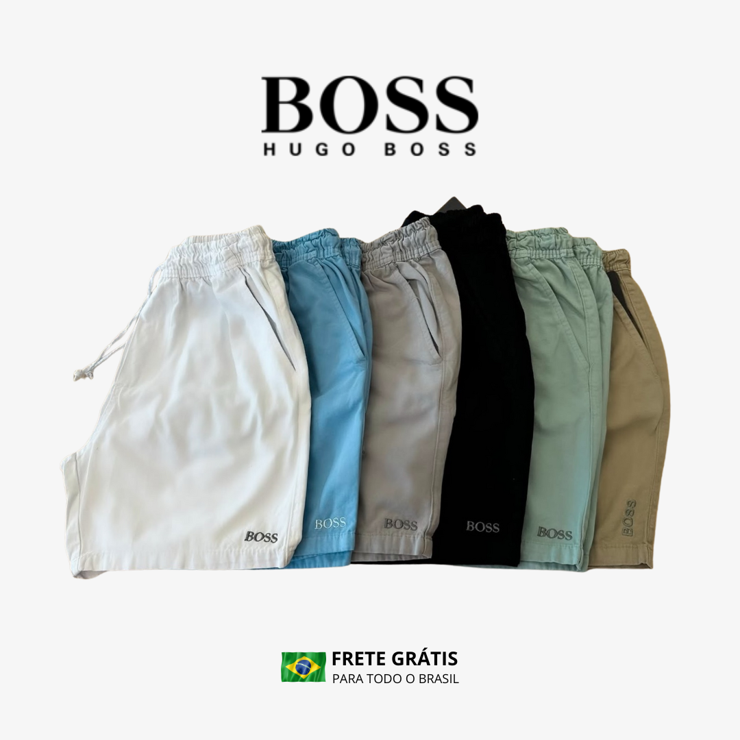 |PAGUE 4 LEVE 6| Shorts Mauricinho Hugo Boss