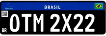 Adesivos Numerais do 0 ao 9 Para Placas de Veículos - Anti-Multa