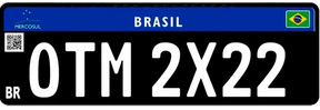 Adesivos Numerais do 0 ao 9 Para Placas de Veículos - Anti-Multa