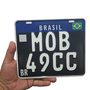 Adesivos Numerais do 0 ao 9 Para Placas de Veículos - Anti-Multa