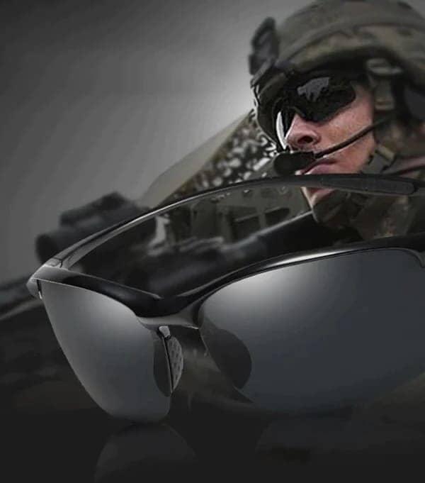 MaxVision™: Óculos de Sol Militar com Tecnologia Avançada e Proteção UV