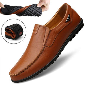 Mocassim Masculino de Couro Legítimo - Lincoln