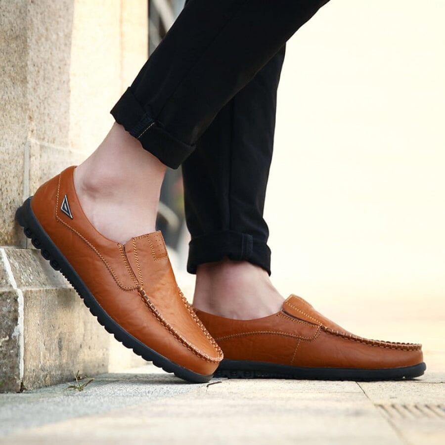 Mocassim Masculino de Couro Legítimo - Lincoln