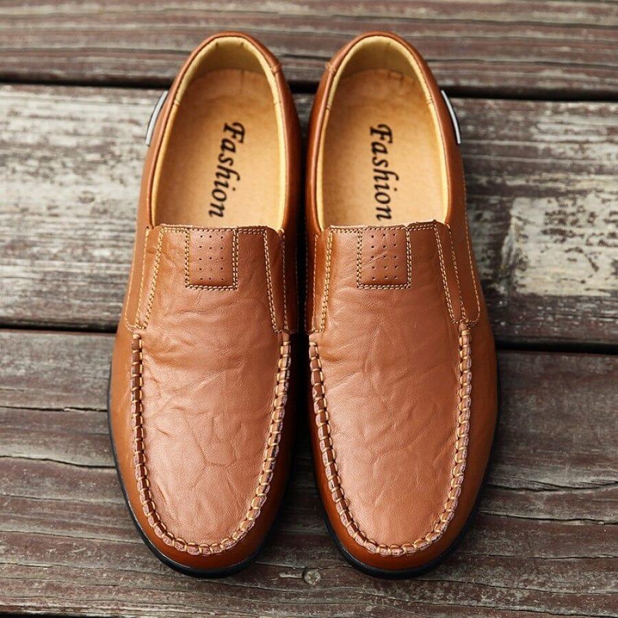 Mocassim Masculino de Couro Legítimo - Lincoln